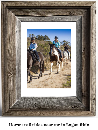 horse trail rides near me in Logan, Ohio